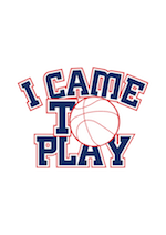 I came to paly -vektor - za spletno stran