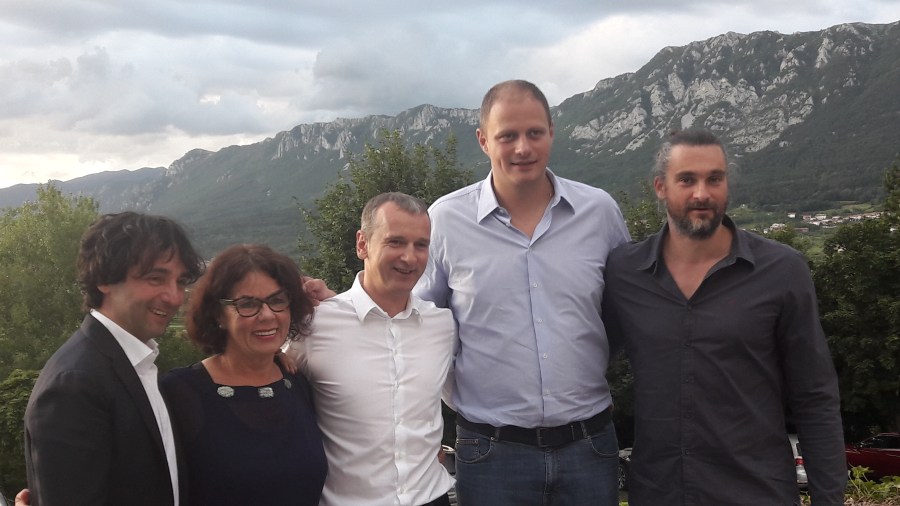 Tomaž Kavčič, Anita Ogulin, Goran Medić, Raša Nesterovič, Mihajlo Delić